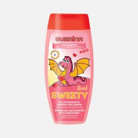 Subrina Kids shower gel and shampoo with conditioner 3in1 Sweety 250 ml