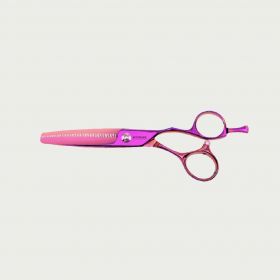 Kyone efilační nůžky 610CCT Modelling Scissor pink 6.0″